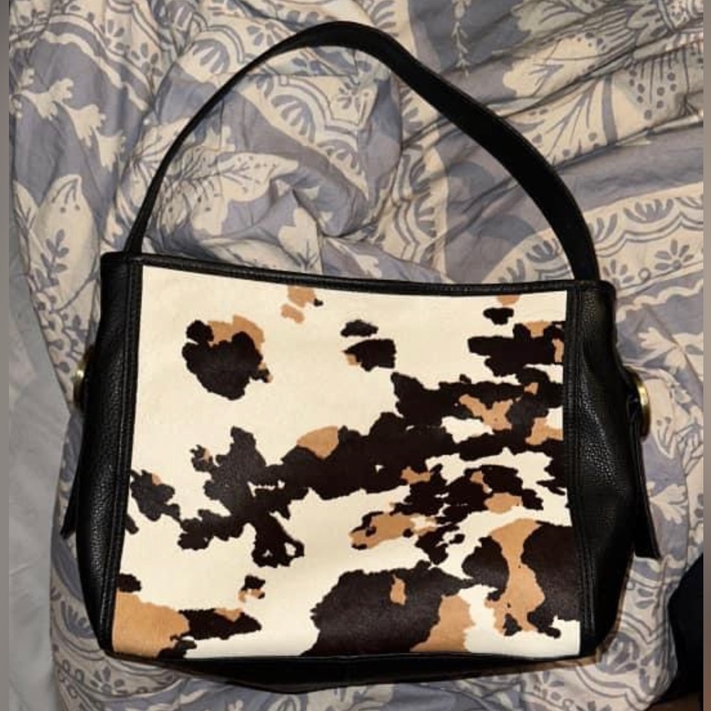 HOBO Calf hair and leather bag